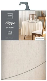 Asztalterítő ø 180 cm Pauline – douceur d'intérieur