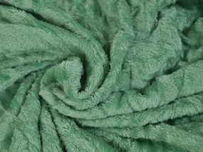 Plüss HERNYÓ zöld babatakaróval belül