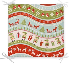 Covers Elves karácsonyi pamutkeverék székpárna, 42 x 42 cm - Minimalist Cushion Covers