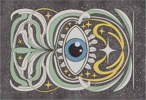 Fotótapéta Flizelin Fali Ragasztó Szett Szimmetrikus szem 152x104 Ragasztó