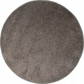 átm. 200 cm Kerek Dynasty Szőnyeg Filc Szürke Lila Gyapjú