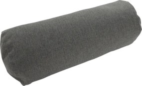 Sarokülőgarnitúra, J allású, ágyfunkcióval, szövet szürke/ párnák fekete, MEXX