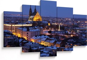 Kép - Cathedral of St. Péter és Pál, Brno, Csehország (150x105 cm)