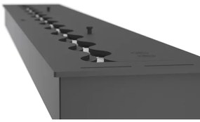 InFire - Beépített BIO kandalló 7,5x120 cm 7kW fekete