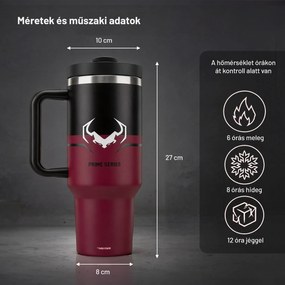 Füles termoszbögre piros Diablo Bloody Mary