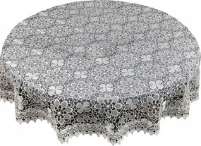 Abrosz Gipszből 150cm Fehér Dekorációs Asztalra