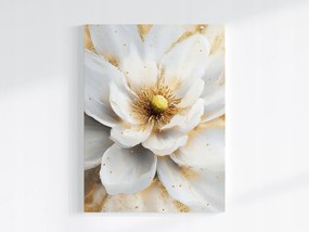 Vászonkép Canvas Természet Fehér Virág Magnólia Glamour 60x80