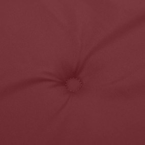 melange bordó szövet kerti padpárna 180 x 50 x 7 cm