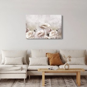 Kép - Rózsaszín bokrok (90x60 cm)