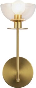 Elstead Lighting Sylvia ALM-SYLVIA-1WB-BG-CL Fali lámpa 1x40W/E14 IP20