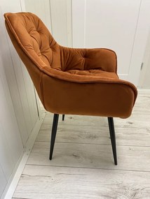 Cherry Velvet étkezőszék fahéj