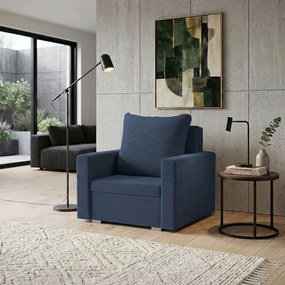 DIZY fotel ágyfunkcióval Sötétkék