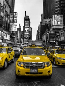 Poszter 30x40cm Taxi a Broadway-n, Assaf Frank