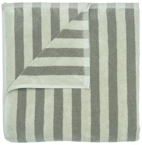 Zöld frottír bio pamut fürdőlepedő 70x140 cm Arto – Blomus