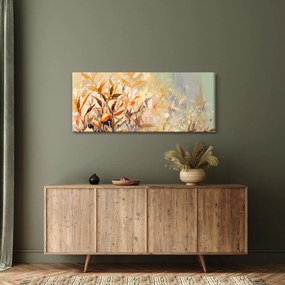 Kép - Festett növények (120x50 cm)