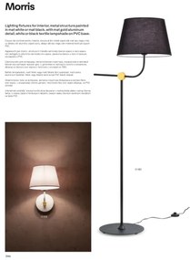 Redo 01-1980 - Asztali lámpa MORRIS 1xE27/42W/230V fehér