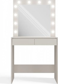 Marina 2S fésülködő asztal, 81x80x50 cm, kasmír