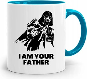 Kék Bögre Apának I Am Your Father fényképes nyomtatással