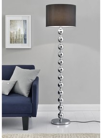 [lux.pro] Állólámpa Dallas nappali megvilágítás design lámpa 155 x ø 48 cm fekete