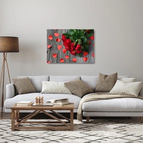 Rózsa képe (üvegen) (70x50 cm)