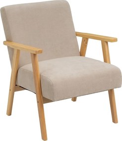 Bézs zsenília fotel Vintage – Casa Selección