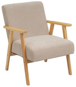 Bézs zsenília fotel Vintage – Casa Selección