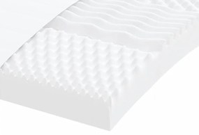 fekete kihúzható műbőr heverő matraccal 90 x 200 cm