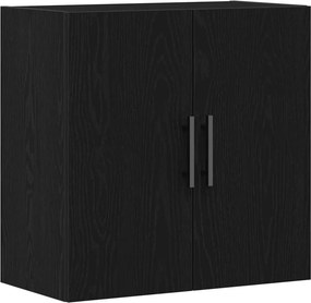vidaXL Fali Szekrény Fekete tölgy 60 x 31,5 x 60 cm Faanyag