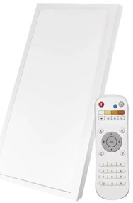 LED állítható mennyezeti lámpa 25W/230V + távirányító, 2700-6000K