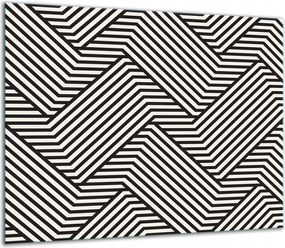 7in1 Üveg Tűzhelyvédő Főzőlap 60x52 Divatos Edzett Üveg