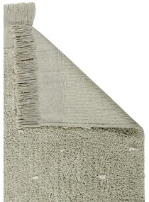 Világoszöld mosható kézi szövésű pamut szőnyeg 140x200 cm Woods Symphony Olive – Lorena Canals