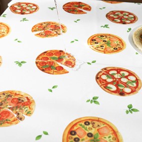 Goldea teflonbevonatú asztlterítő - ízletes pizza 120 x 120 cm