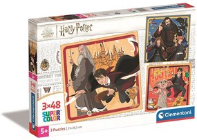 Harry Potter Chronicles 3x48 db-os puzzle Clementoni