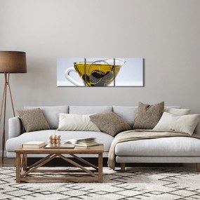 Kép az olívaolajról (órával) (90x30 cm)