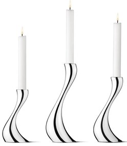 Gyertyatartó szett Cobra, 3 darabos - Georg Jensen
