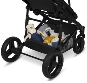 Lionelo - 2 az 1-ben kombinált babakocsi MARI TOUR Fekete ónix