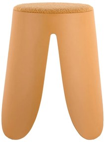 Okkersárga műanyag ülőke Savor – Leitmotiv