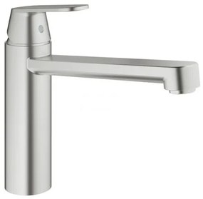 Grohe Eurosmart Cosmopolitan mosogató csaptelep forgó karral supersteel 30193dc0 G30193DC0