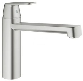 Mosogató csaptelep GROHE Eurosmart Cosmopolitan forgó karral supersteel 30193DC0