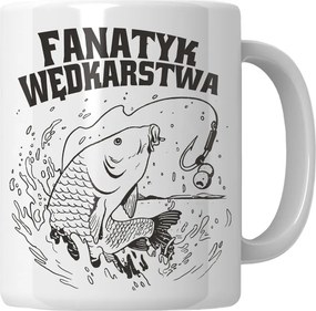 Bögre Fanatikus Horgászat Ajándék Horgász Férjnek