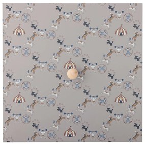 Natúr színű paulownia gyerek könyvespolc 55x89,5 cm Calle – Bloomingville Mini