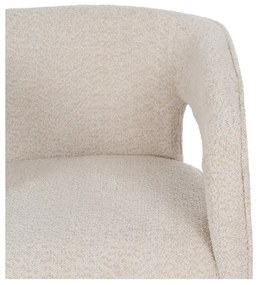 Bézs buklé fotel – Ixia