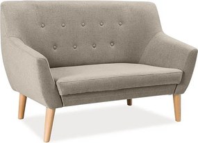 AMBER bézs 2 személyes kanapé