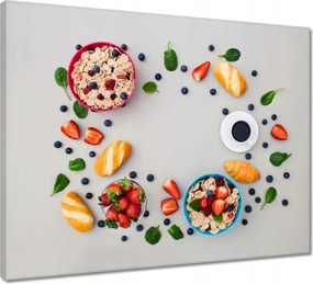 Vászonkép 50x40 Egészséges reggeli