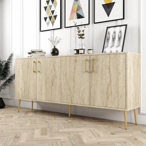 Konzolasztal Kiev - Travertine