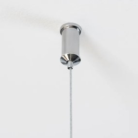 Brilagi - LED Csillár zsinóron MILLA 15xG9/3W/230V fényezett króm/arany