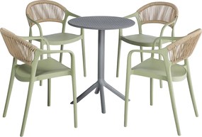 Kerti asztal, szürke, SAILOR