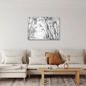 Kép - Bambusz erdő (70x50 cm)