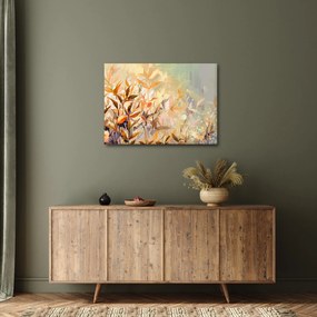 Kép - Festett növények (70x50 cm)