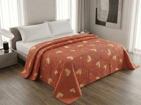 Ágytakaró ORANGE HEART, rózsaszín Méret: 170 x 210 cm